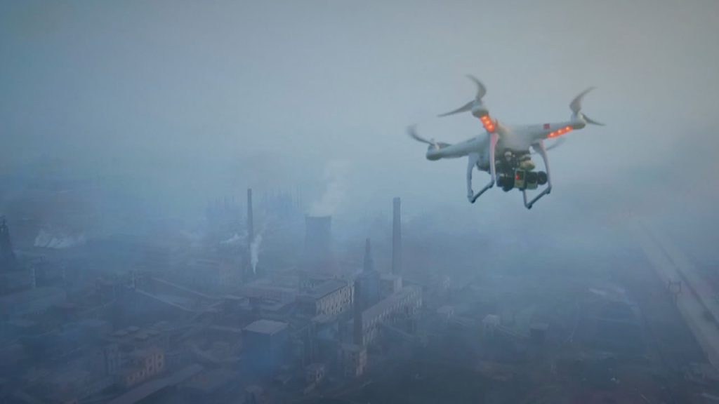 Drone for pollution control image
