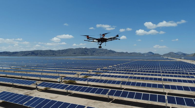 Drone solution for solar image
